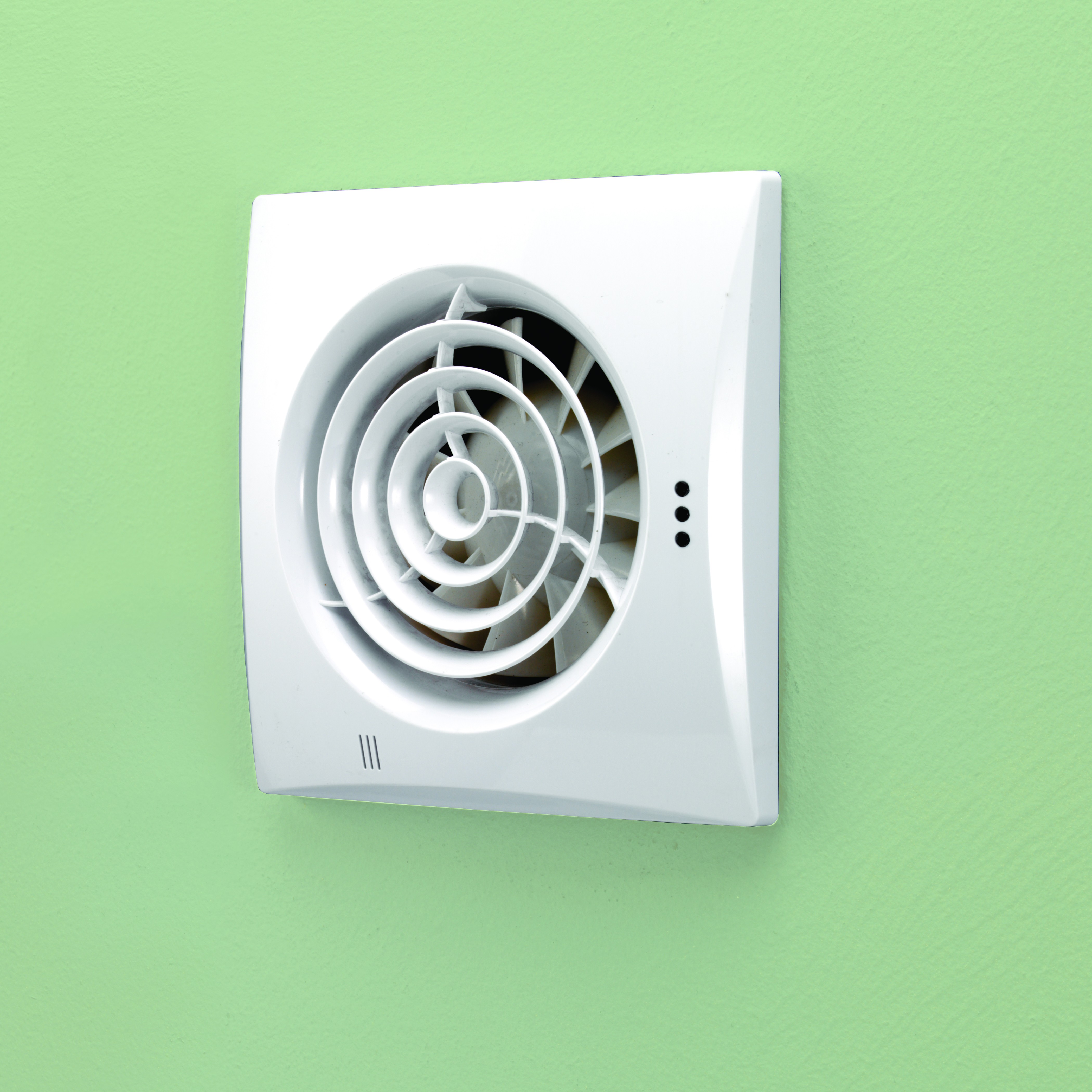 HIB 31500 Hush Timer Fan White 158 x 158mm