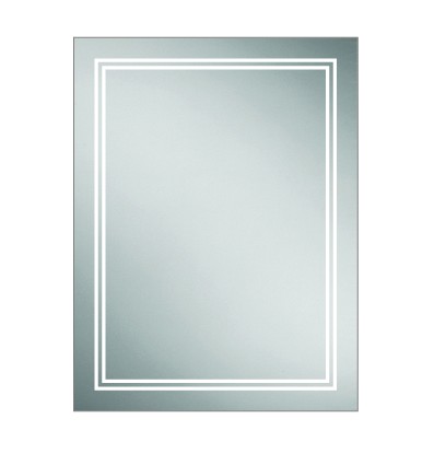 HIB 78758000 Outline 60 LED Illuminated Mirror 800 x 600mm