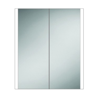 HIB 51900 Paragon 60 LED Demisting Mirrored Cabinet 700 x 664mm