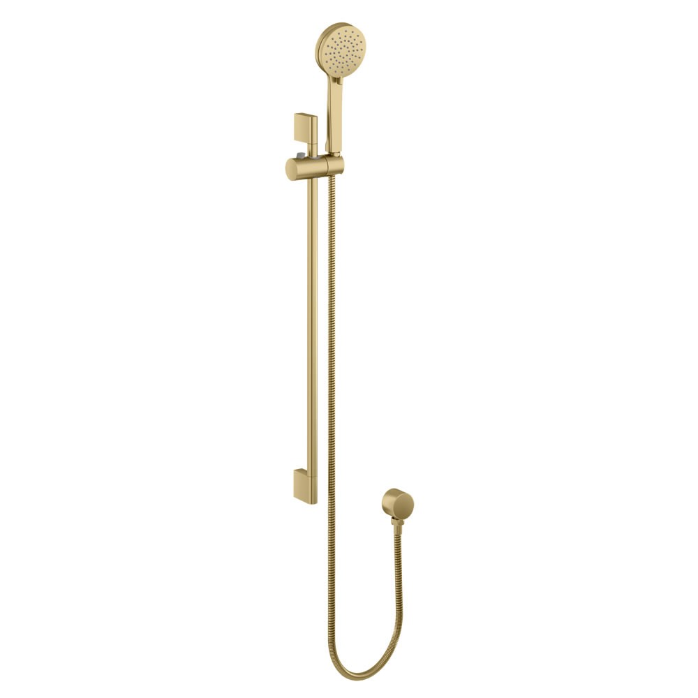 Britton HOX053BB Hoxton Shower Set with Outlet Elbow Brushed Brass