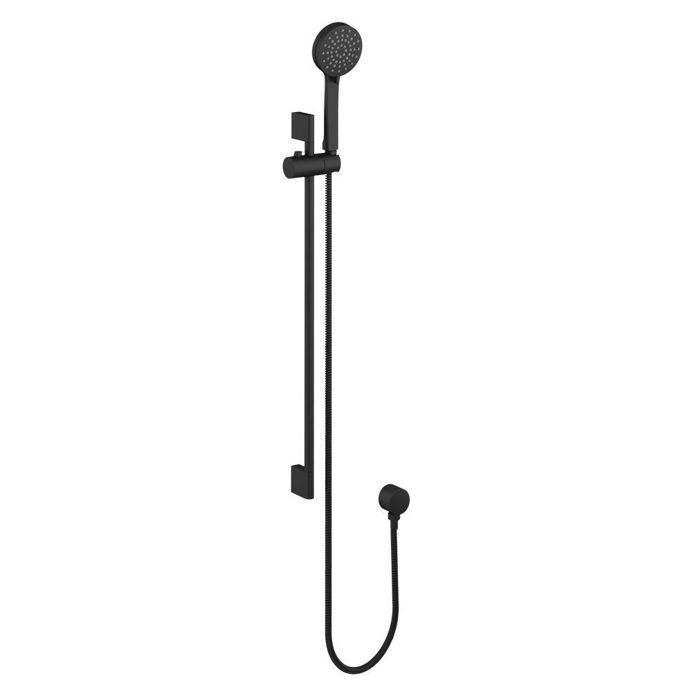 Britton HOX053MB Hoxton Shower Set with Outlet Elbow Matt Black