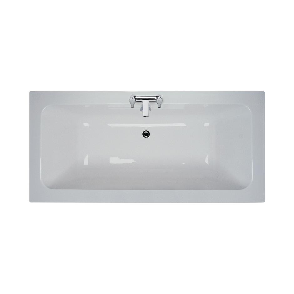 Ideal Standard E146601 Tempo Cube 1700 x 800mm Idealform Plus+ Double Ended Bath - no Taphole