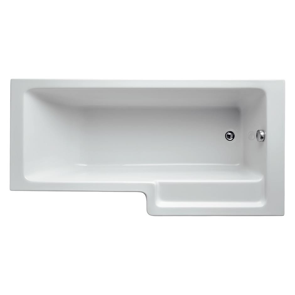 Ideal Standard E259801 Tempo Cube 1700mm Idealform Plus+ shower bath - right hand - no tapholes