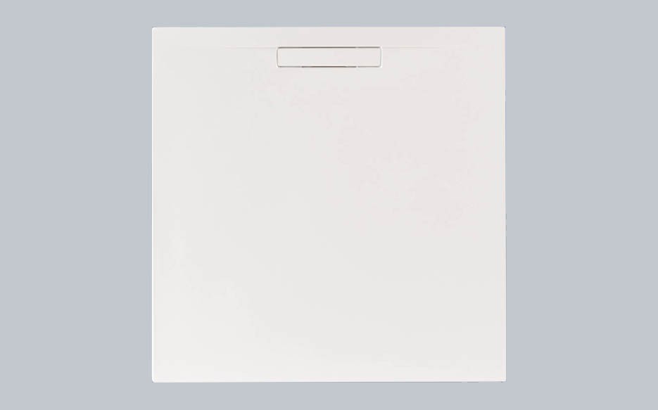 Just Trays Evolved Anti-Slip Square Shower Tray 800mm Gloss White [211ASE80100]