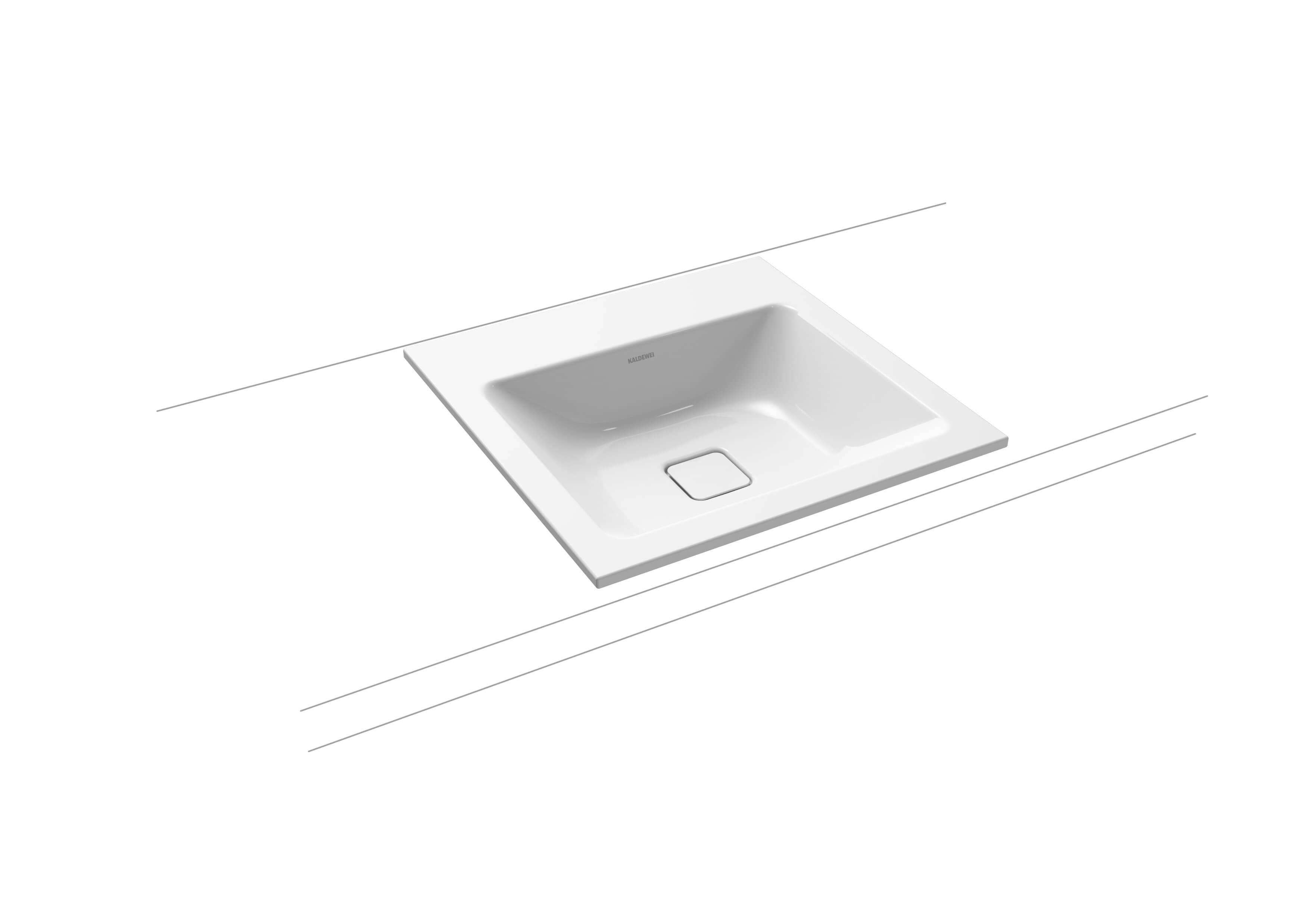 Kaldewei Avantgarde Cono Built-In Basin 120 x 50cm. One tap hole [901806013001]