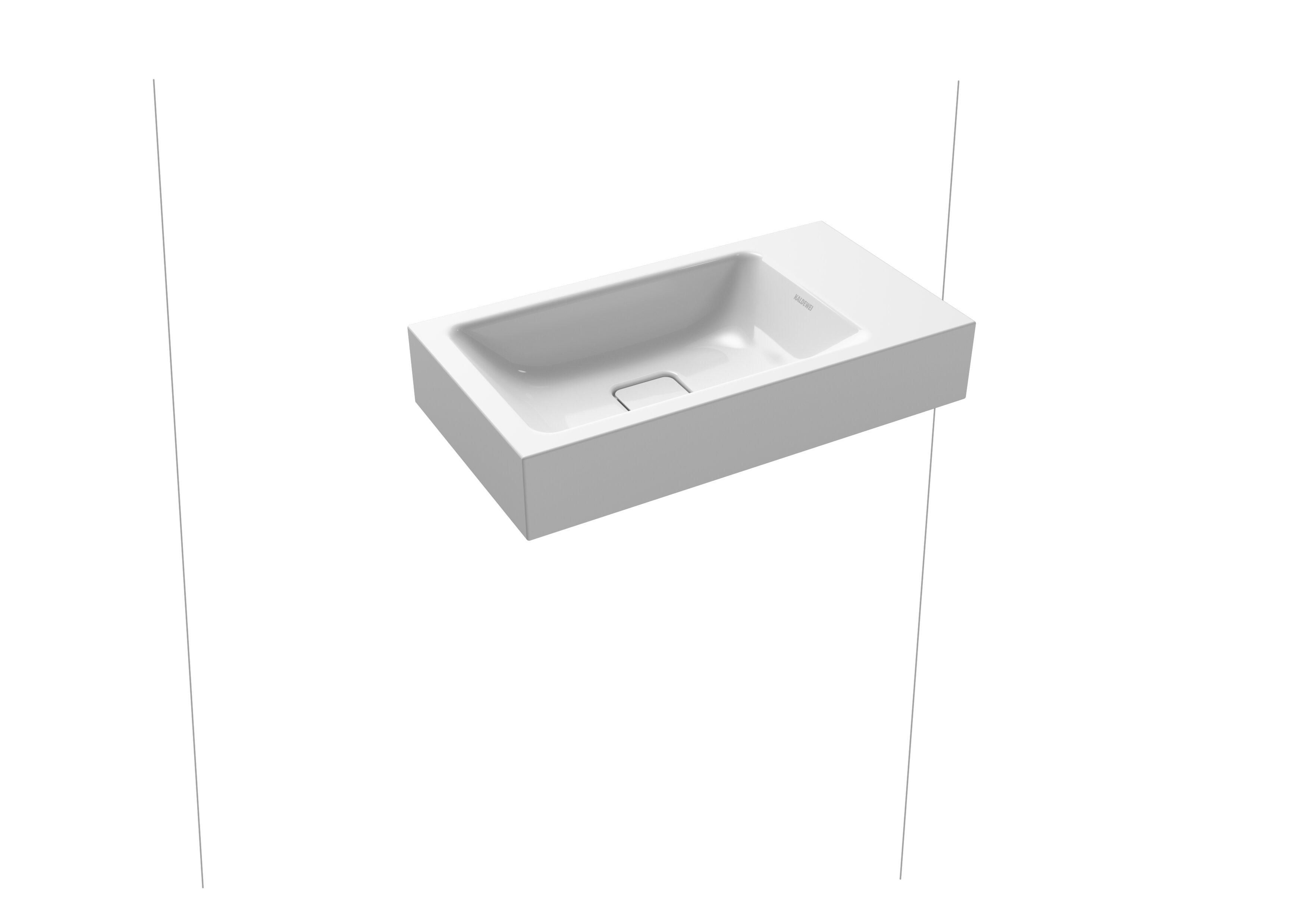 Kaldewei Avantgarde Cono Wall Mounted 50 x 30cm. One tap hole [908006013001]