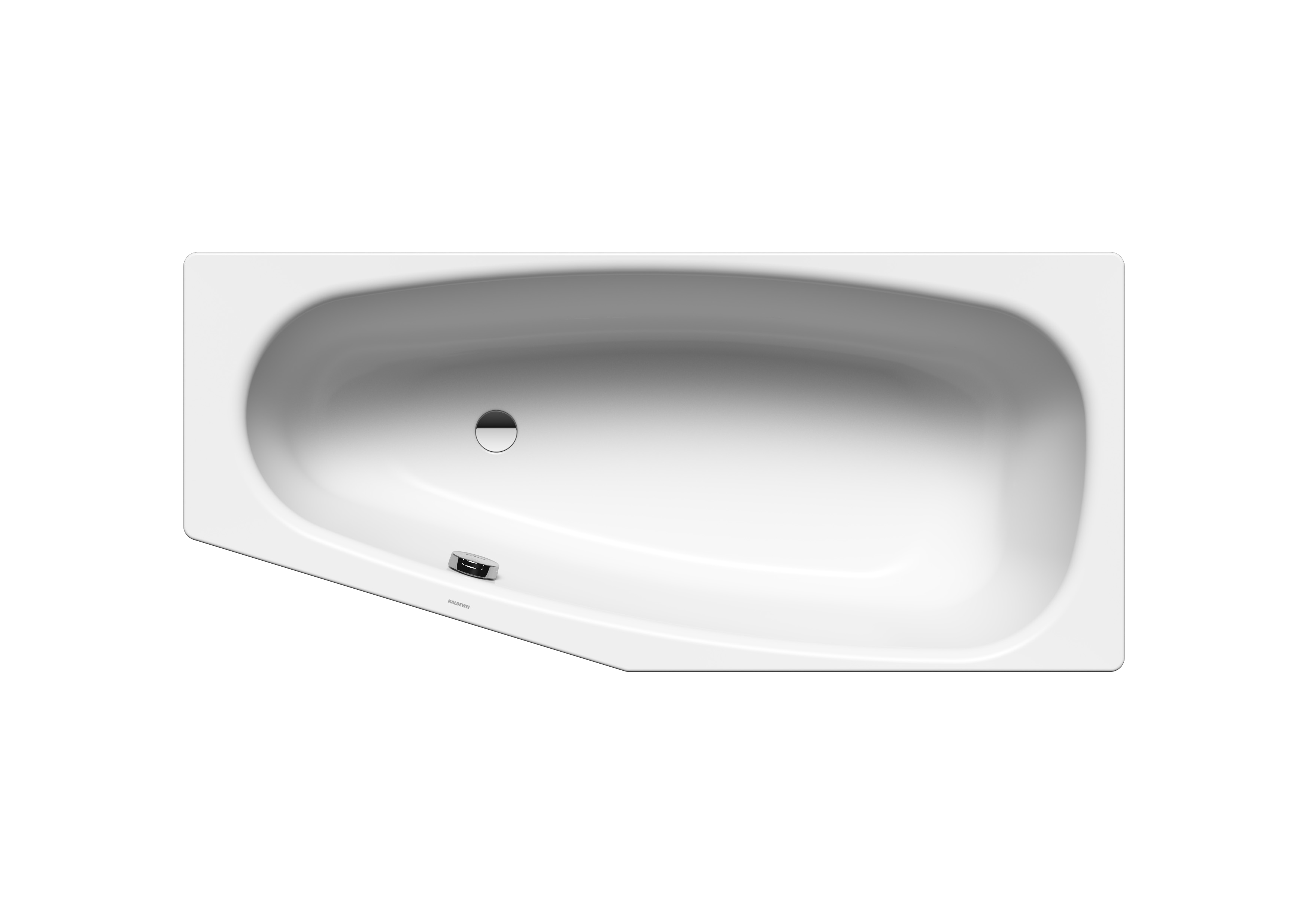 Kaldewei 224800010001 Advantage Mini Bath 1570 x 750mm Left Hand [WASTE NOT INCLUDED]
