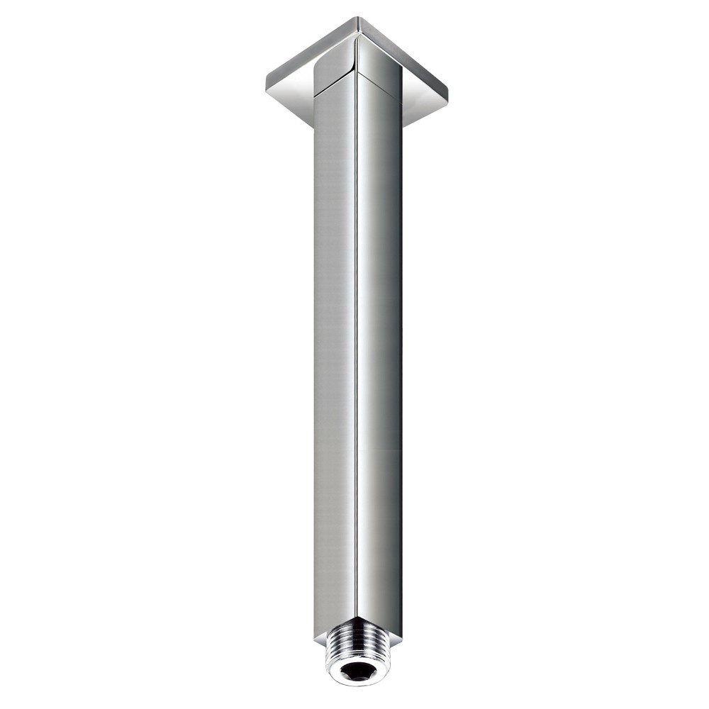 Flova KI010B Square Ceiling Mounted Arm 360mm Chrome