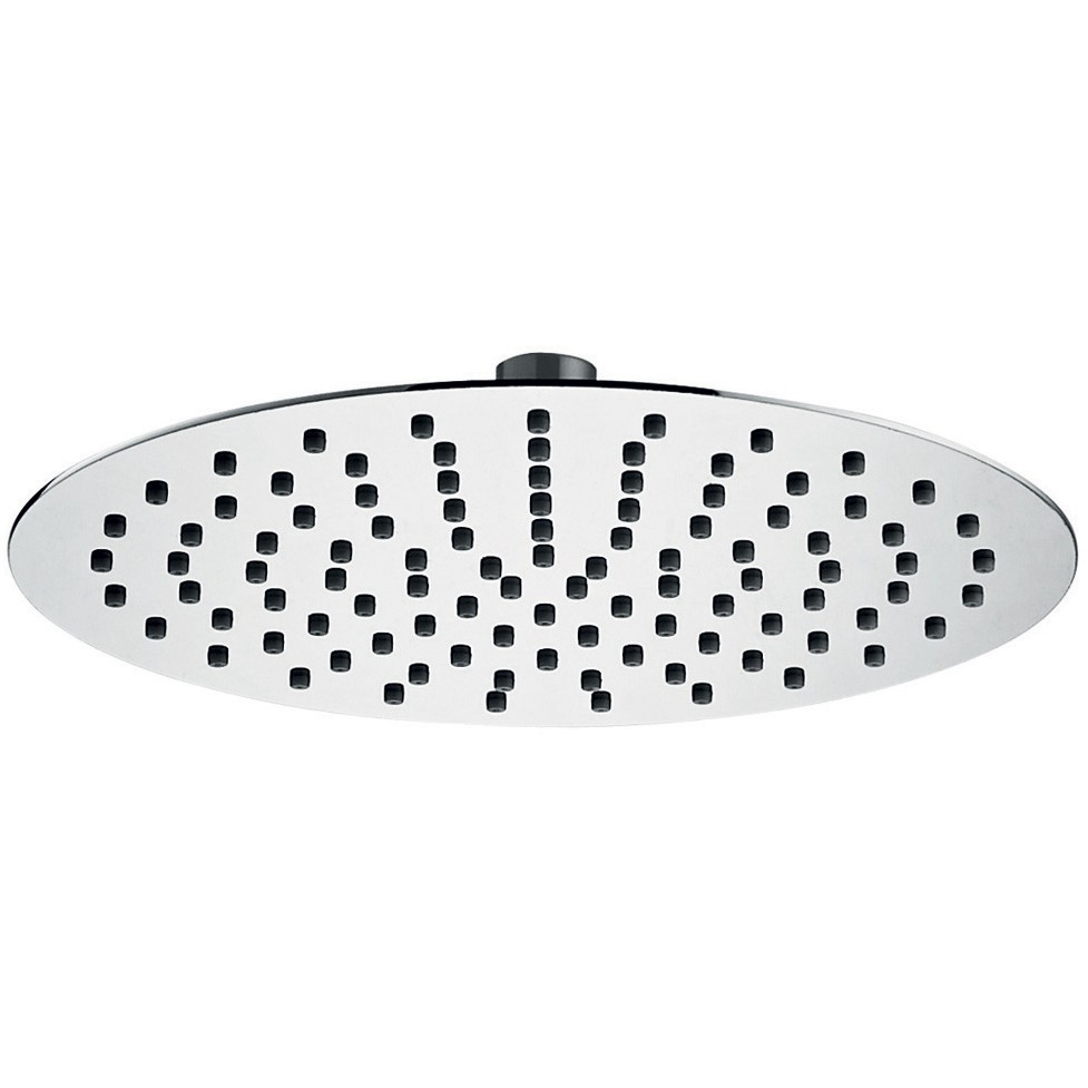 Flova Slimline Rainshower Head 200mm (Round) Diamond Chrome [KI025]