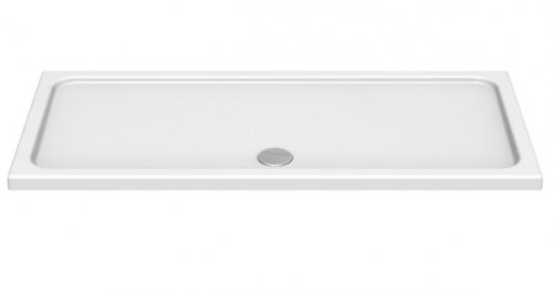 Kudos KStone Anti-Slip Rectangular Shower Tray 1400x900mm White (Waste NOT Included) [KS14090SR]