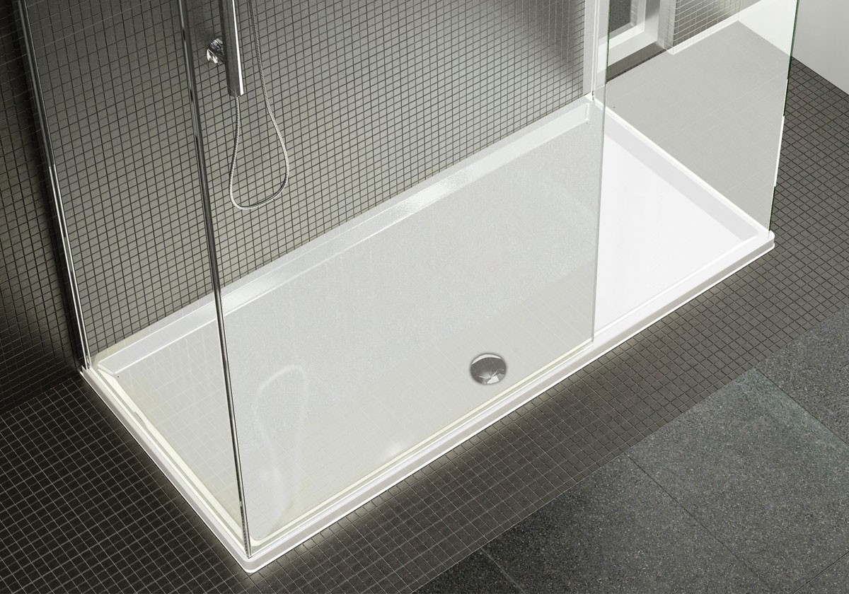Kudos KStone Rectangular Shower Tray 1600 x 900mm - Gloss White [KS16090]