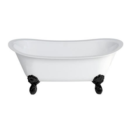 Burlington & Clearwater L1B Ball & Claw Luxury Bath Feet (Set of 4) Matt Black (Bath NOT Included)