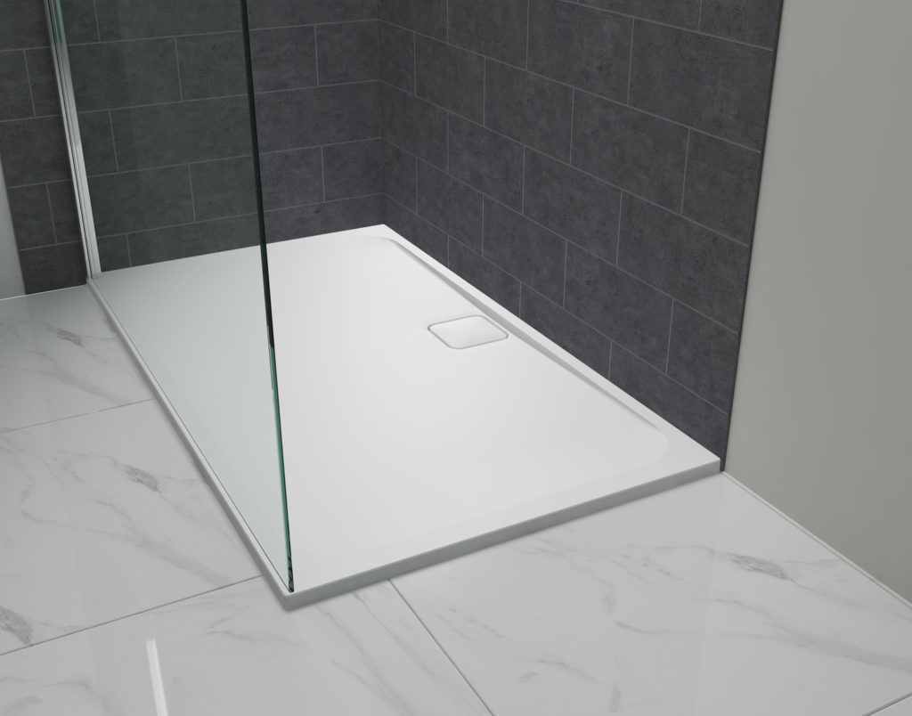 Merlyn Level 25 Rectangular Shower Tray 1100x800mm White [L118RT]