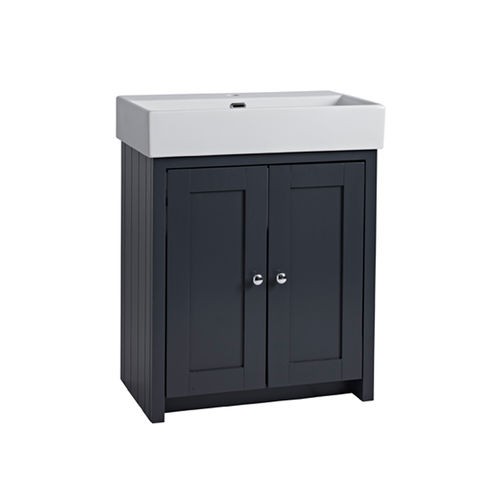 Tavistock LAN700BDGM Lansdown 70cm Vanity Unit - Dark Grey