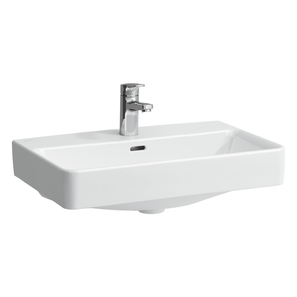 Laufen 12953WH Pro S Washbasin - Tap Bank 600x380x95mm White (Basin Only - Brassware NOT Included)