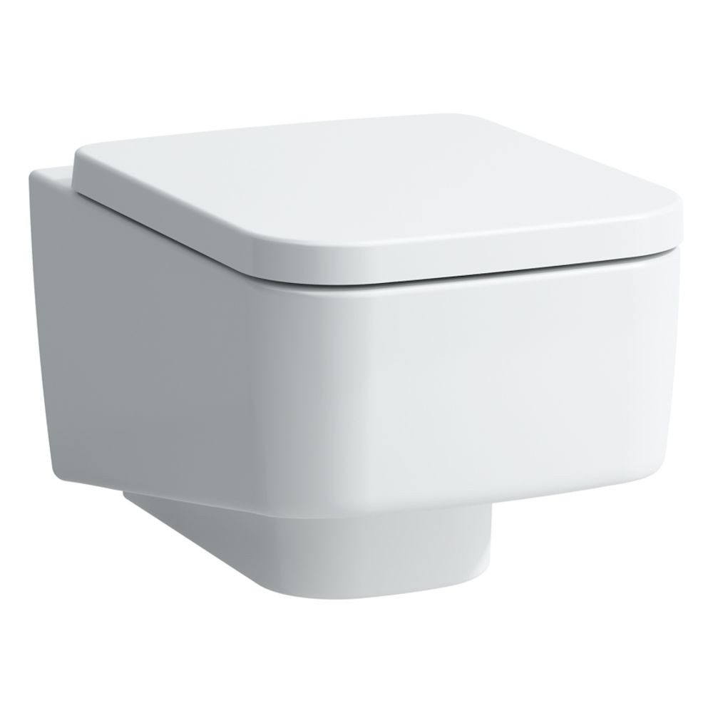Laufen 20962WH Pro S Wall Mounted Rimless WC Pan without Flushing Rim White (WC Pan Only - Seat & Cover NOT Included)