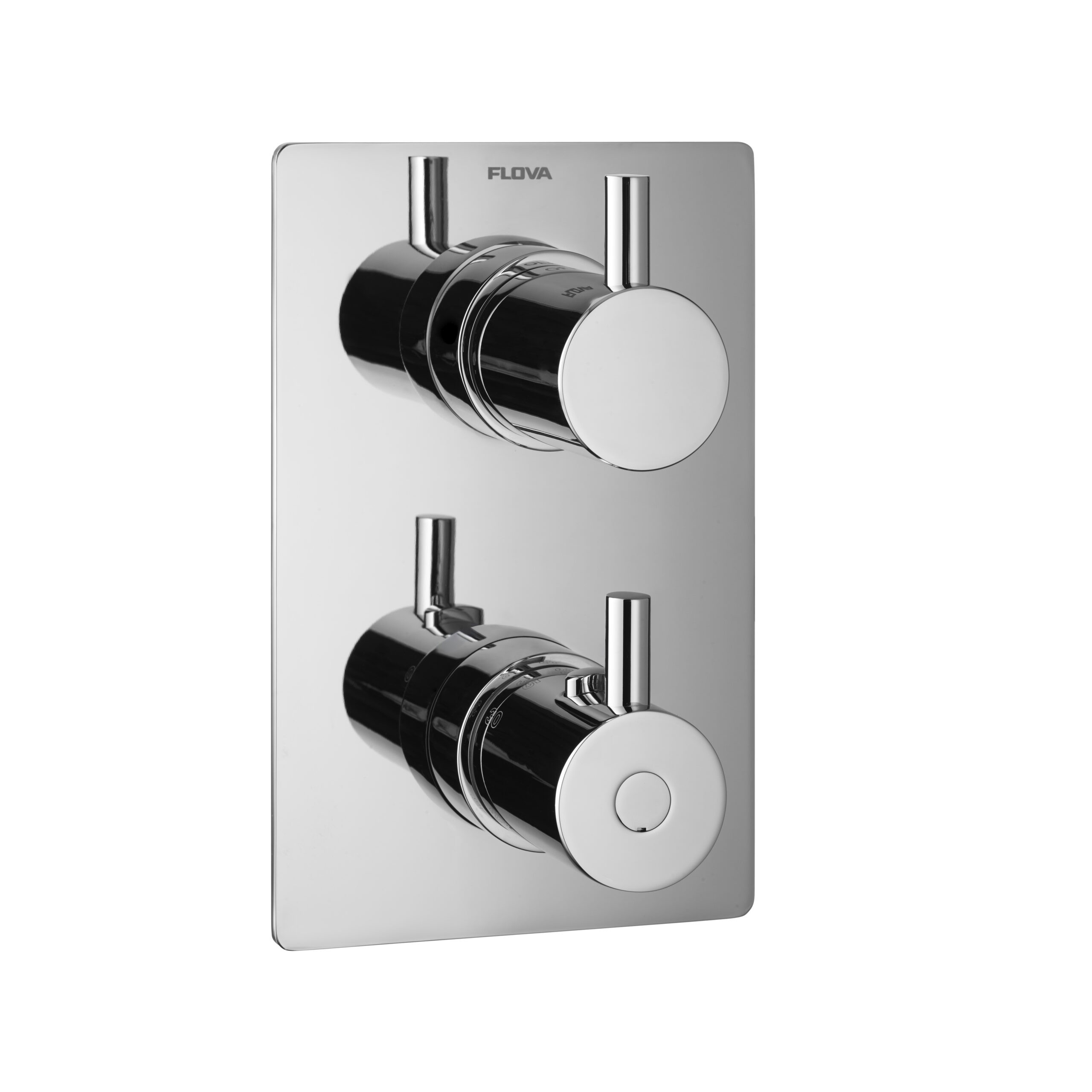FLOVA LV-TRIM-SQ Levo Square SmartBOX Finishing Kit Chrome