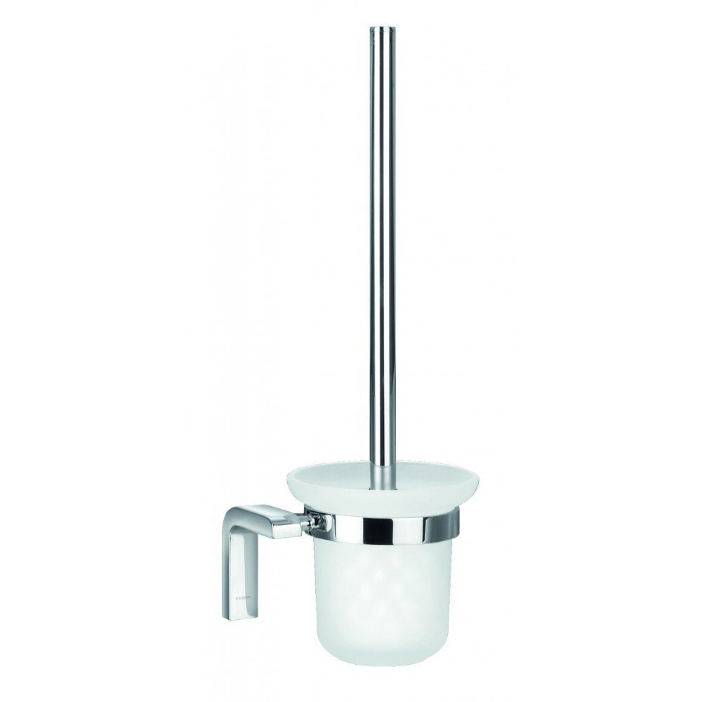 Flova LY8932 Lynn Toilet Brush & Holder Chrome