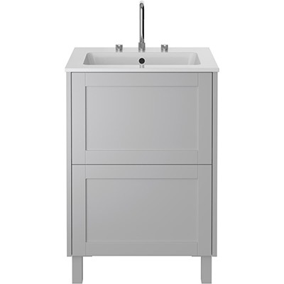 Heritage Lynton 600mm Freestanding - Dove Grey [BASIN NOT INCLUDED]