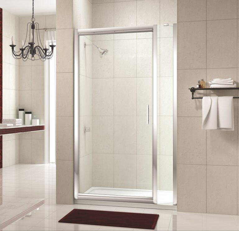 MERLYN M84410 Series 8 In-Fold Shower Door 760mm Chrome Frame