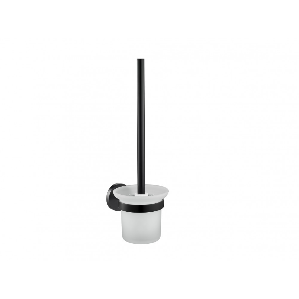 Flova Coco Toilet Brush & Holder Matt Black [MB-CO8906-21]