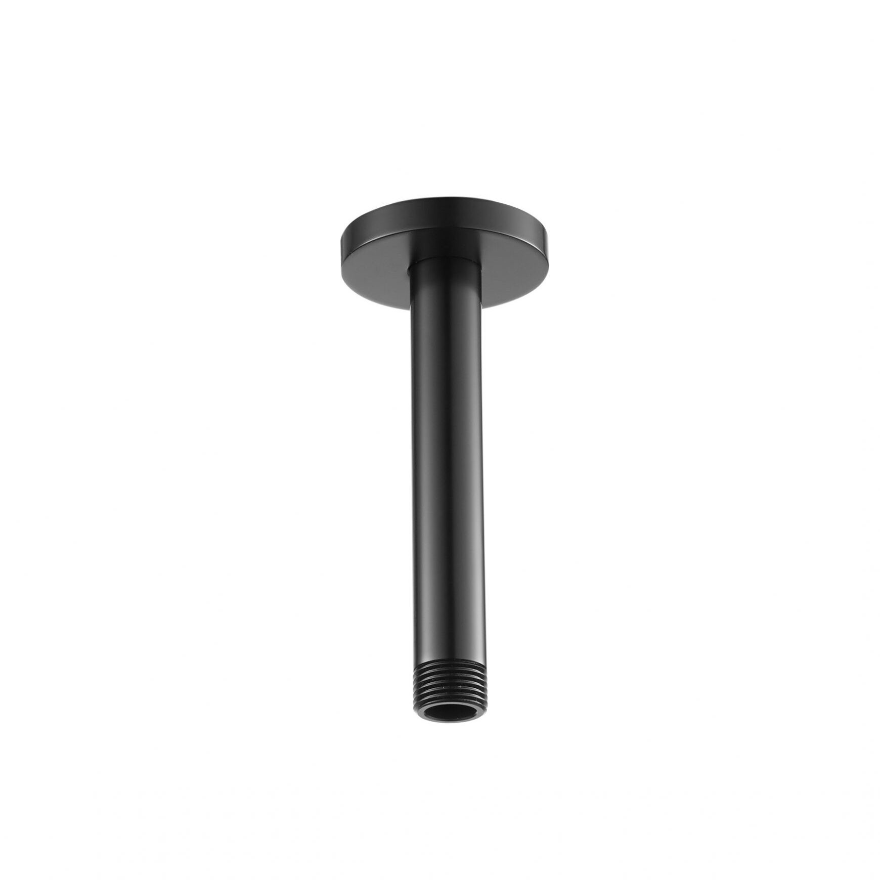 Flova MB-KI08 Levo Ceiling Mounted Shower Arm 120mm Matt Black