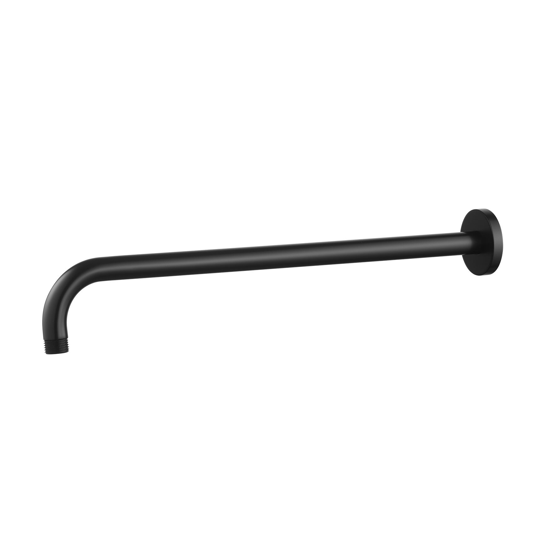 Flova MB-KILVSA Levo Brass Wall Mounted Shower Arm 400mm Matt Black