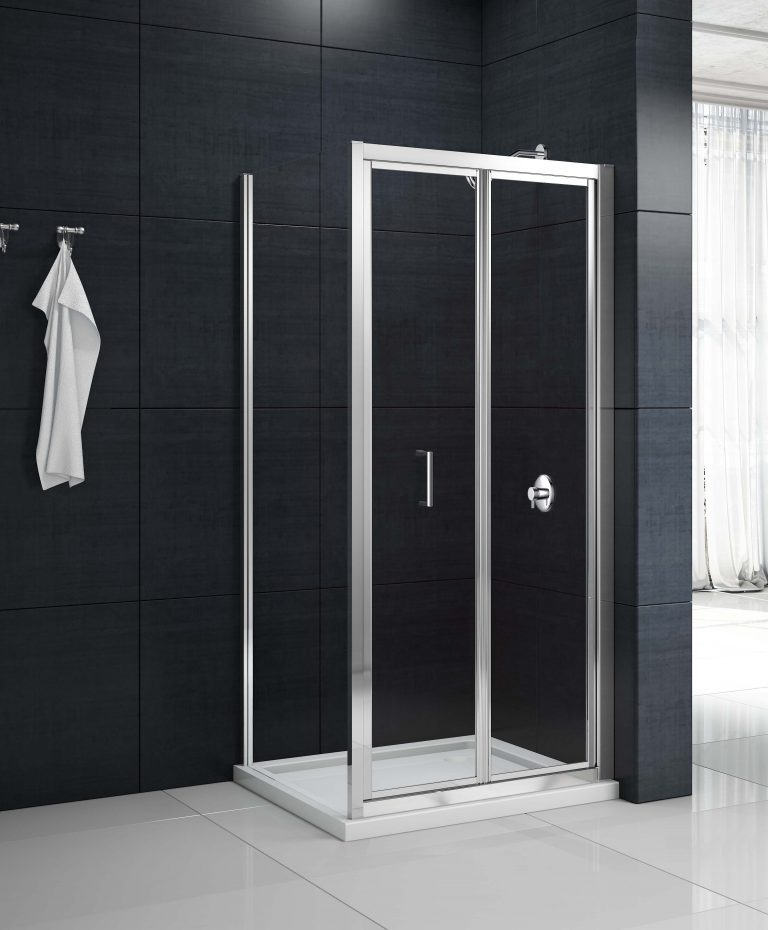 MERLYN MBB800 MBox Bi-Fold Shower Door 800mm Chrome