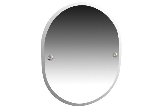 Miller 6600C Richmond Wall Mounted Bevelled Edged Mirror 500x410mm Chrome