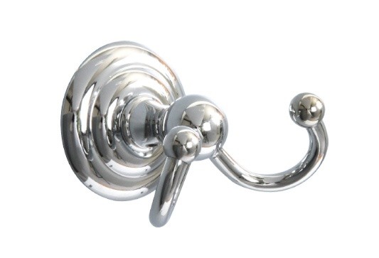 Miller 6623C Richmond Double Robe Hook 55x75mm Chrome