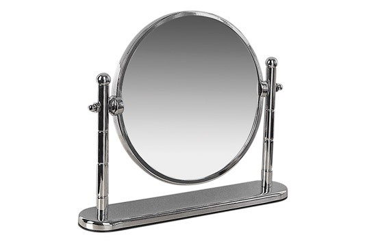 Miller 683C Classic Freestanding Mirror 225x265mm Chrome