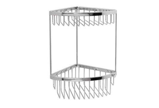 Miller 855C Classic Two Tier Corner Basket 310x235mm Chrome