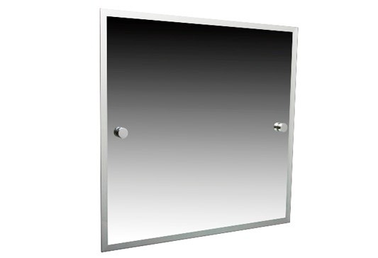 Miller 8800C Atlanta Bevelled Mirror 500x420mm Chrome