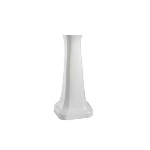 Burlington P1 Full Pedestal 680 x 290mm White - (pedestal only)