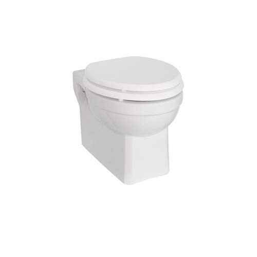 Burlington P10 Wall Mounted WC Pan 355 x 355mm (Cistern & Toilet Seat NOT Included)