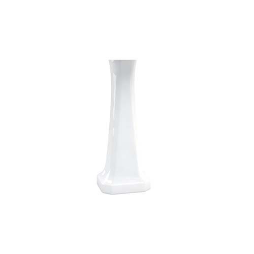 Burlington P6 Classic Full Pedestal 675 x 310mm White - (pedestal only)