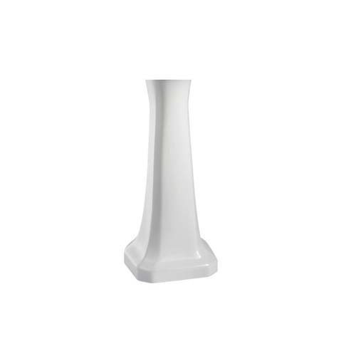 Burlington P9 Regal Full Pedestal (Extra Raised Height 6cm) 725 x 290mm White - (pedestal only)