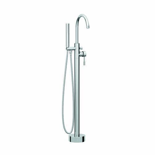 The White Space Pin Freestanding Bath Shower Mixer - Chrome [PIN6]