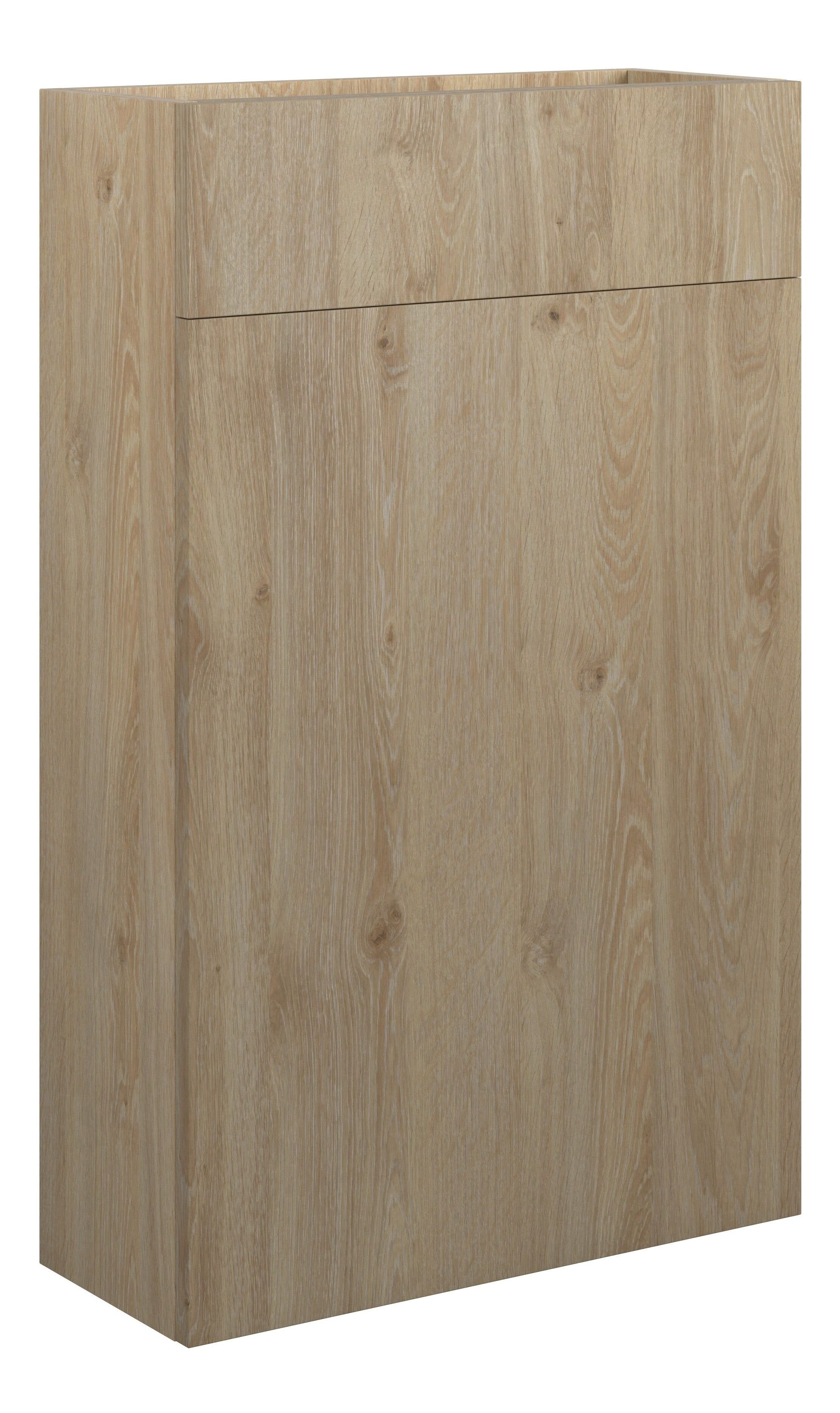 Adula Slim WC Unit 500mm Havana Oak (Oak Cabinet) [PLUM110624]