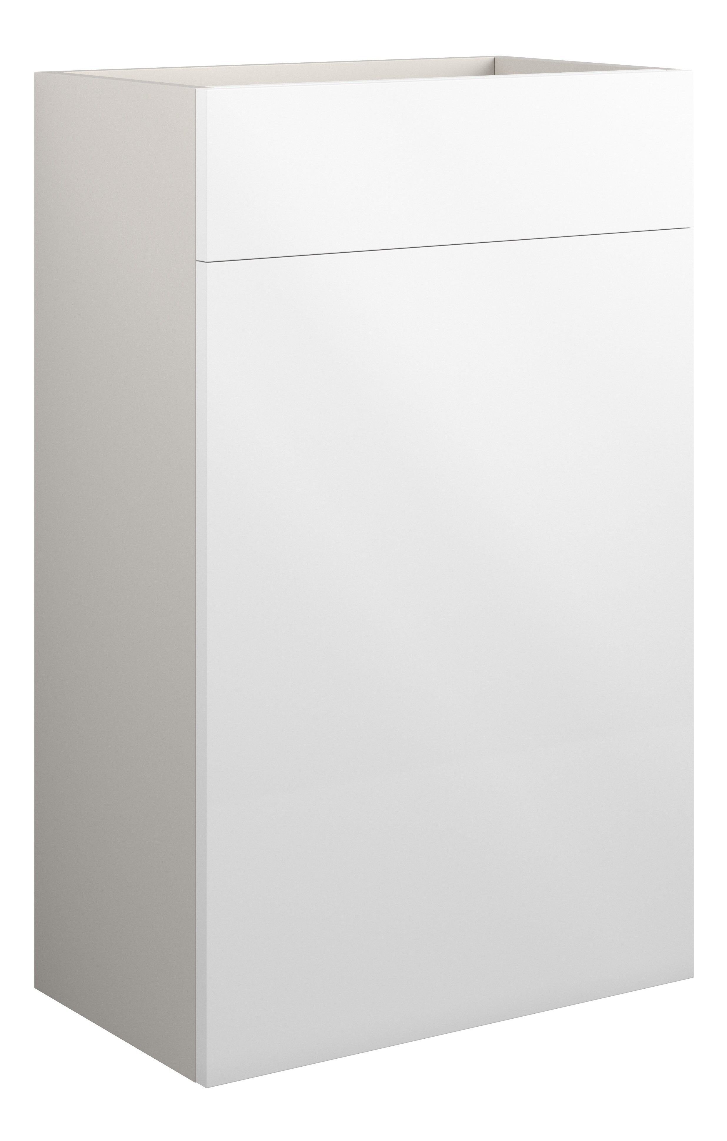 Adula Standard WC Unit 500mm Warm Walnut (Grey Cabinet) [PLUM110839]