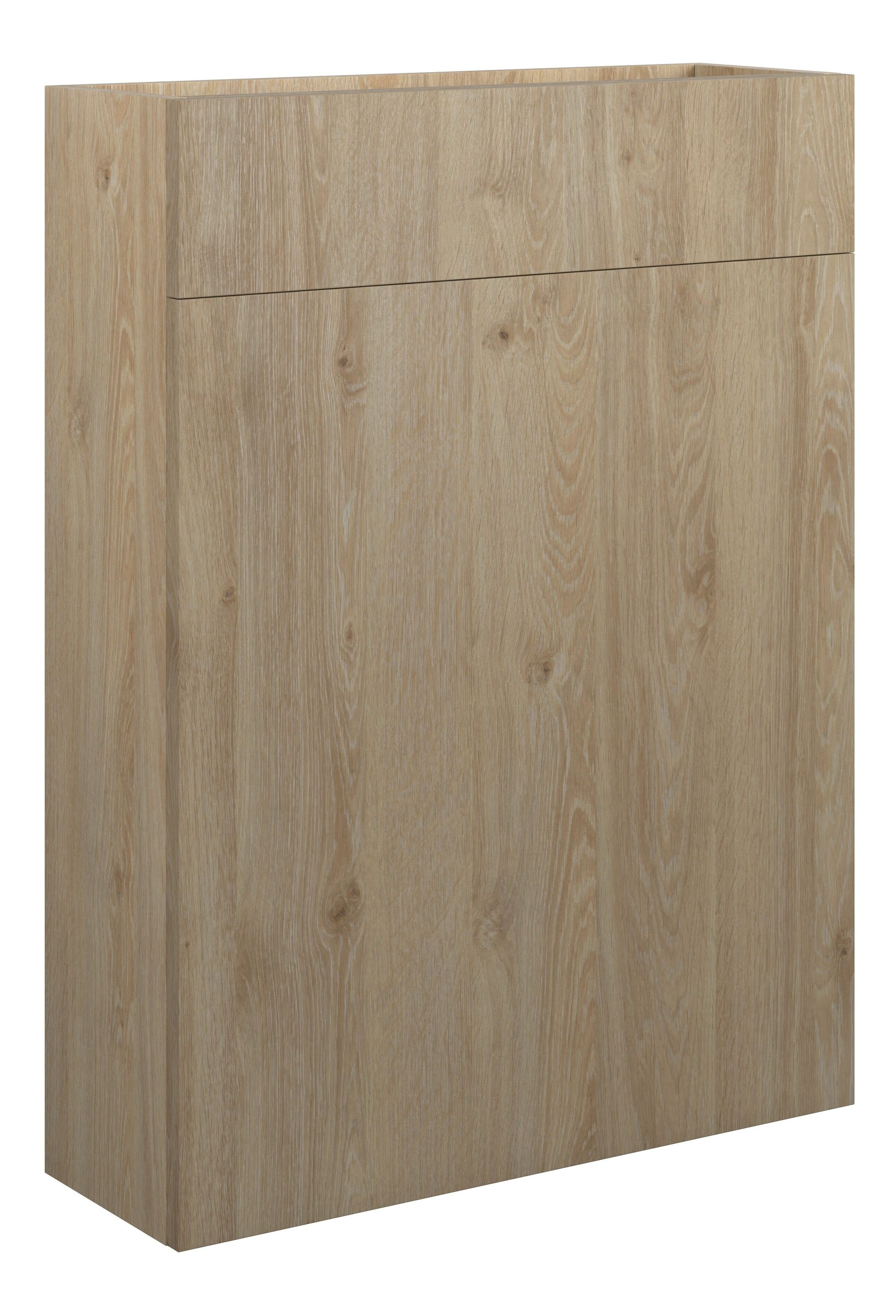 Adula Slim WC Unit 600mm Havana Oak (Oak Cabinet) [PLUM110630]