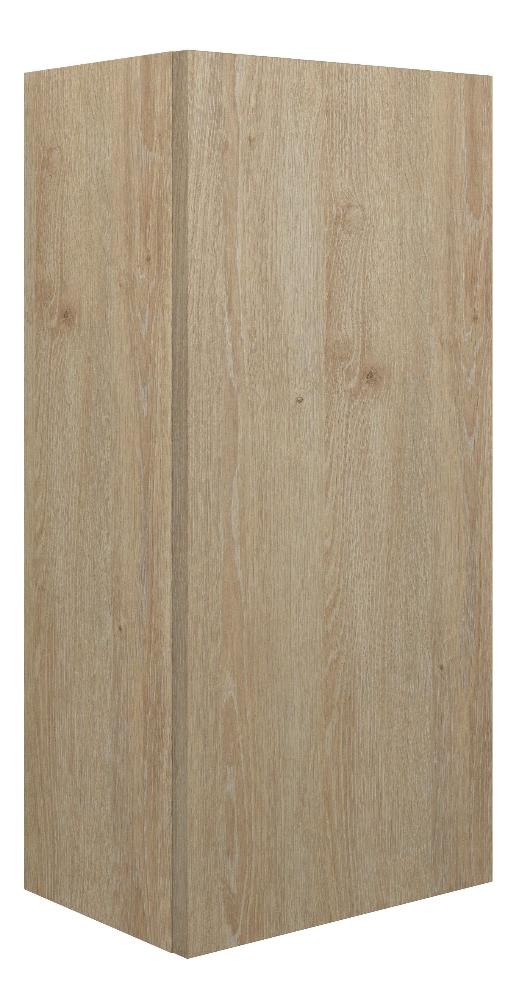 Adula Slim Base Unit 300mm (Single Door) Havana Oak (Oak Cabinet) [PLUM110600]