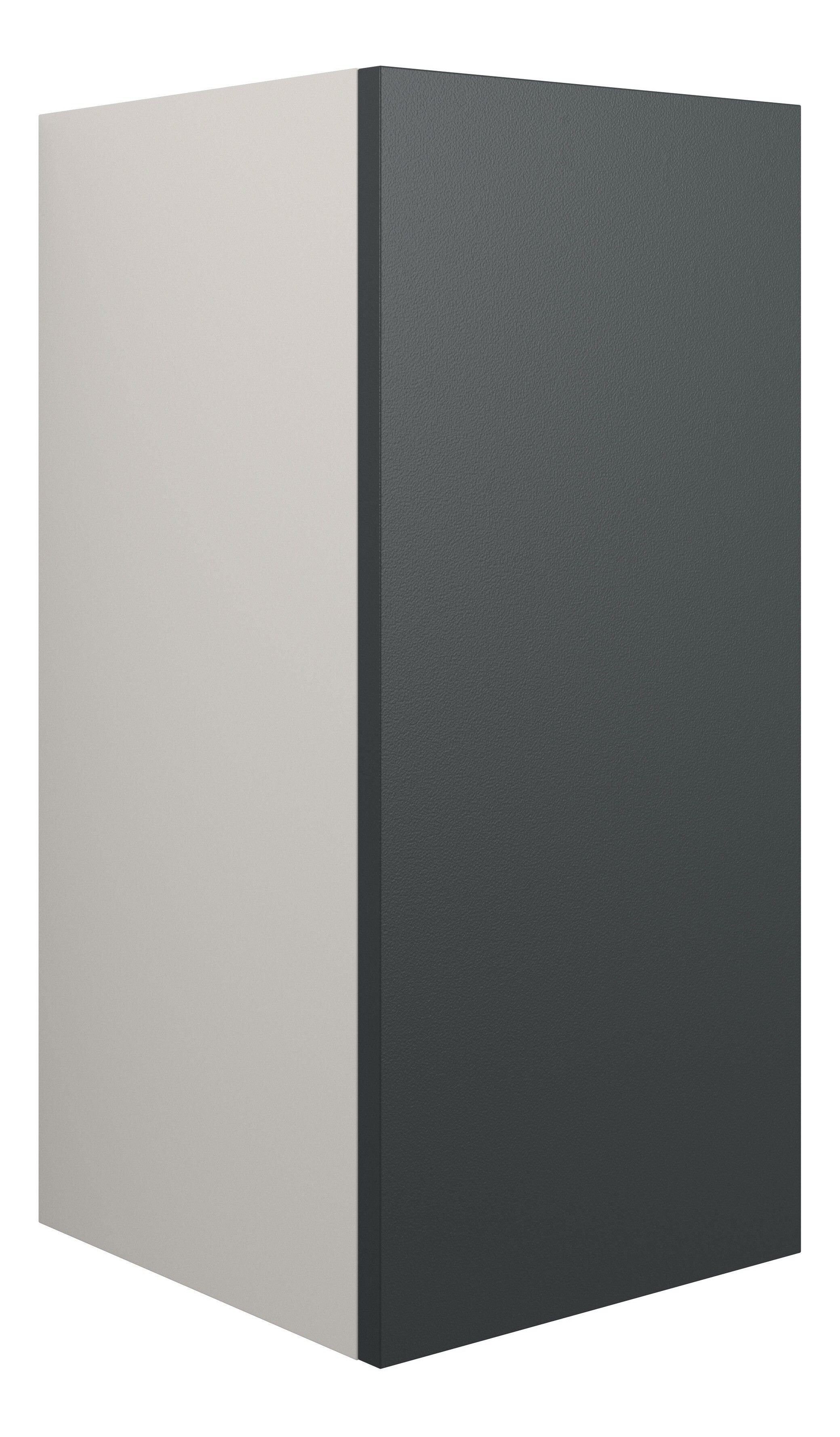 Adula Standard Base Unit 300mm (Single Door) Matt Graphite Grey (Grey Cabinet) [PLUM110460]