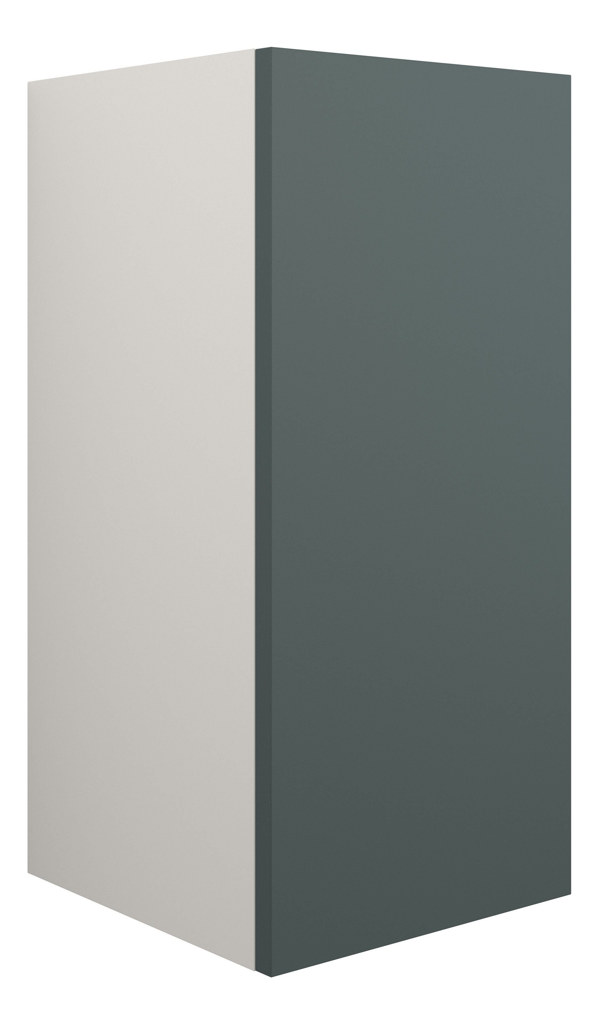 Adula Standard Base Unit 300mm (Single Door) Matt Green (Grey Cabinet) [PLUM110744]