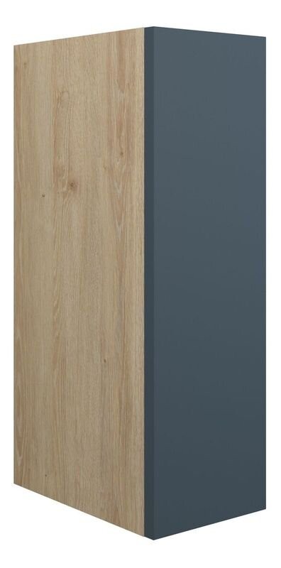 Adula Toilet Roll Unit 200mm Matt Arley Blue (Oak Cabinet) [PLUM110881]