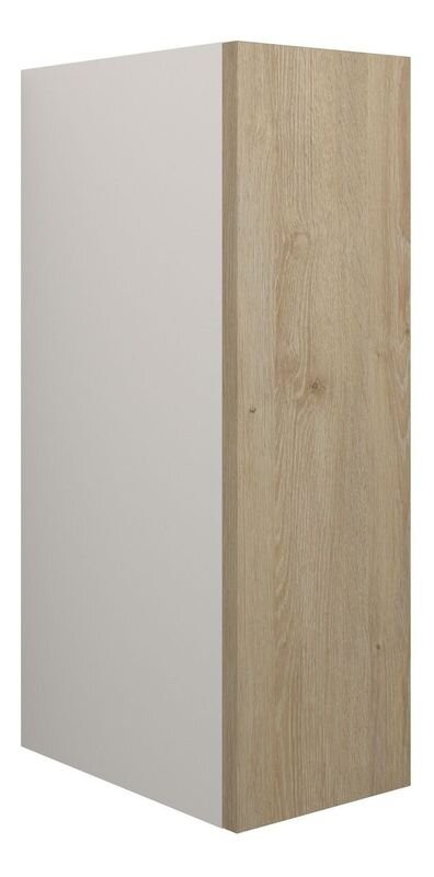 Adula Toilet Roll Unit 200mm Havana Oak (Grey Cabinet) [PLUM110596]