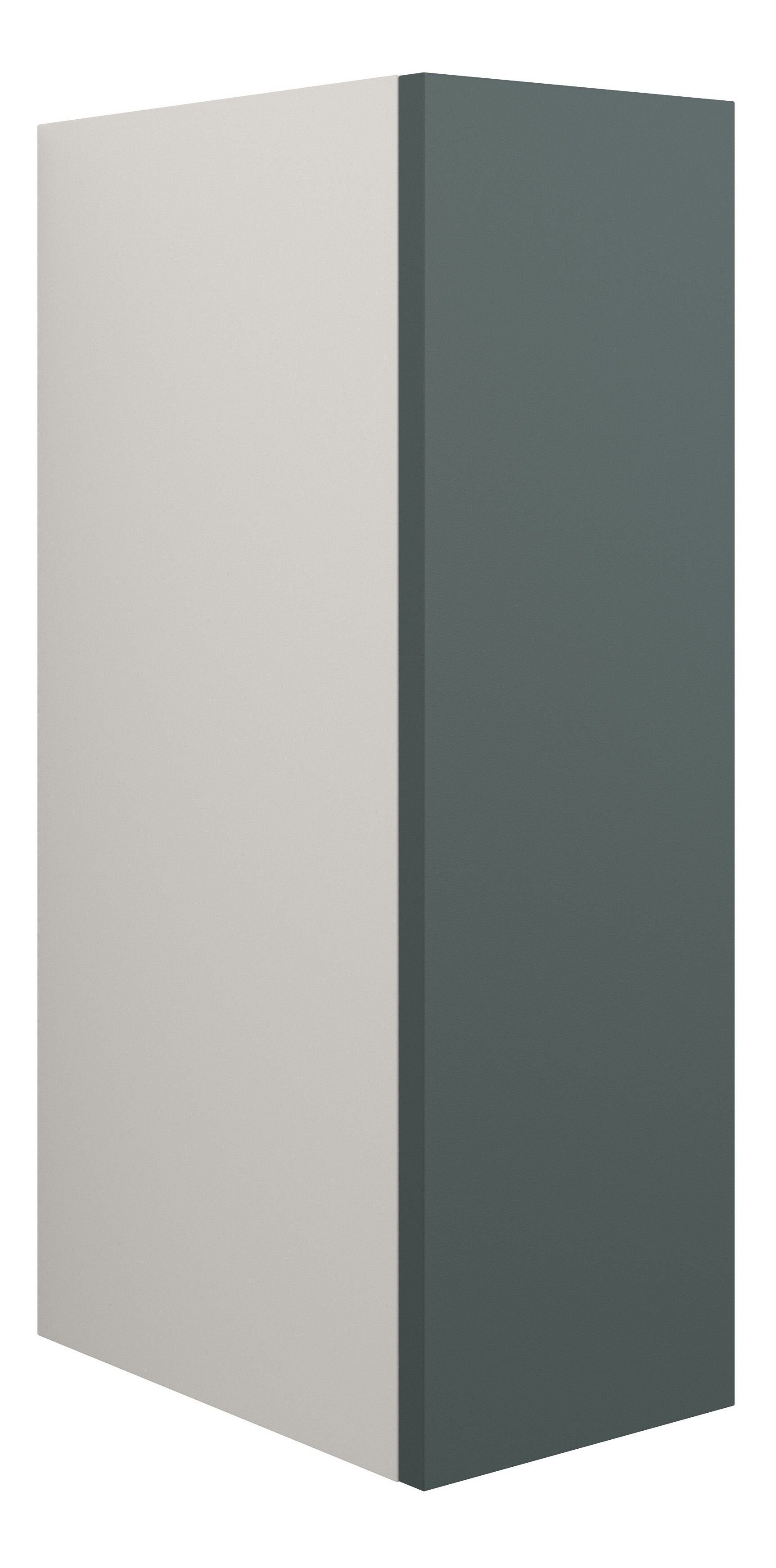 Adula Toilet Roll Unit 200mm Matt Green (Grey Cabinet) [PLUM110738]
