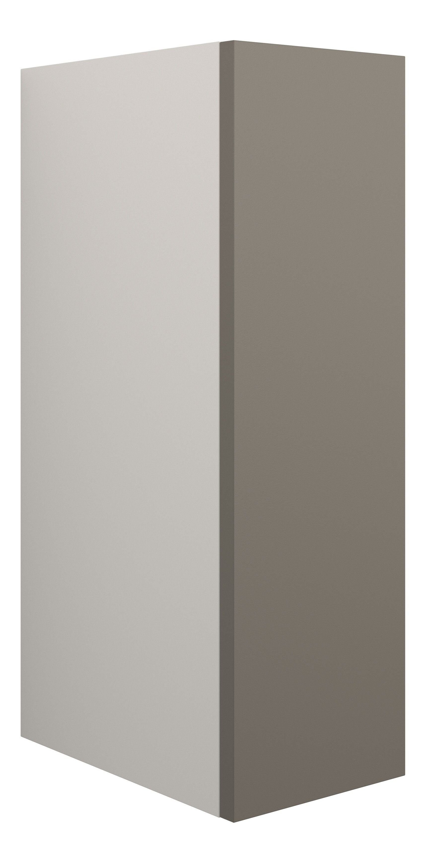 Adula Toilet Roll Unit 200mm Matt Stone (Grey Cabinet) [PLUM110667]