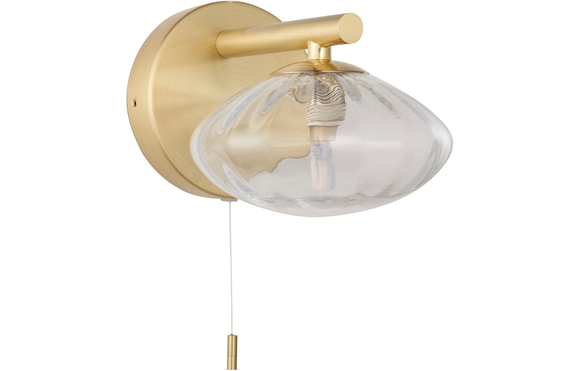 Angeo Wall Light Brushed Brass [PLUM106310]
