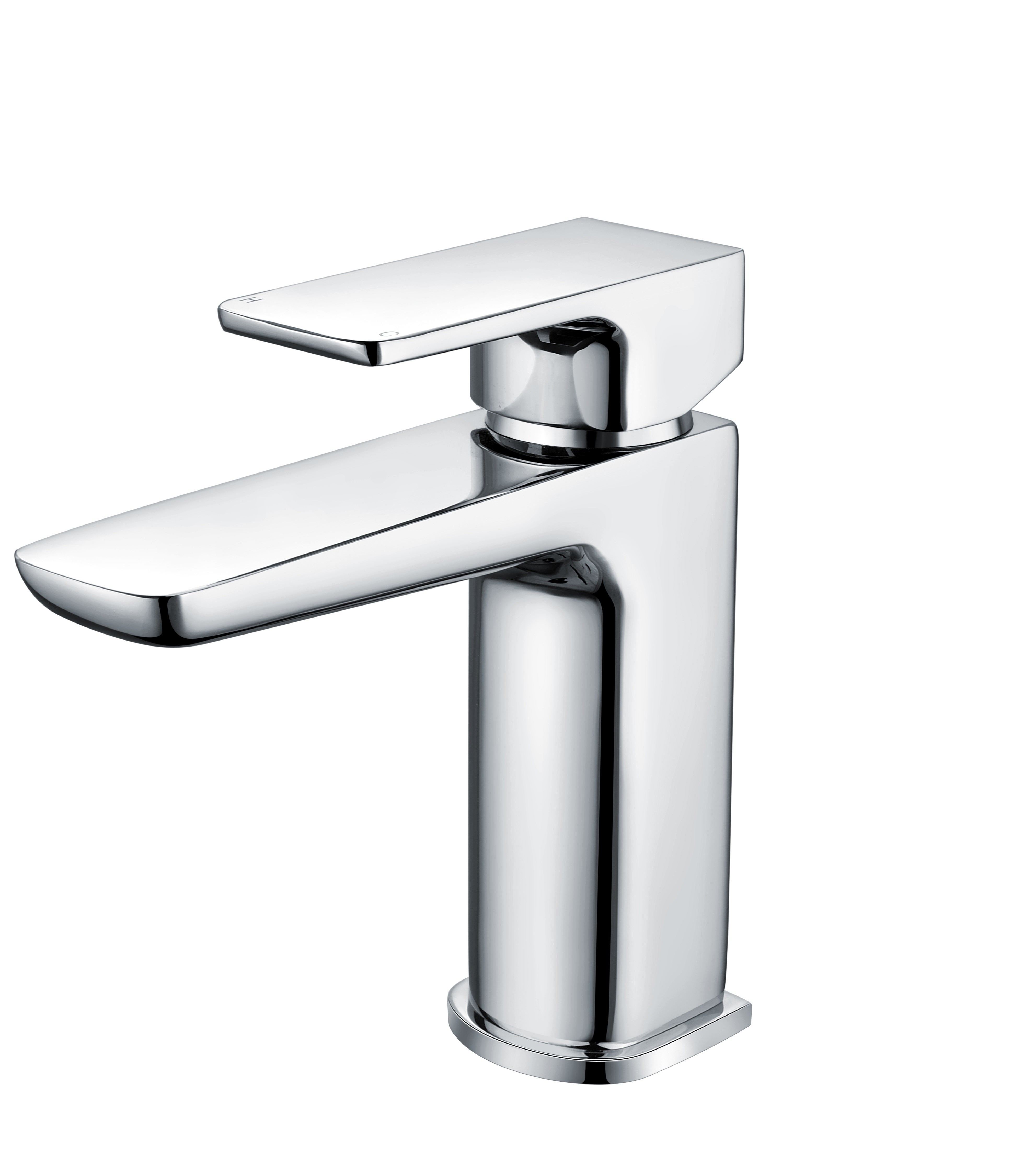Benevento Mono Basin Mixer Tap with Waste Chrome [PLUM105726]